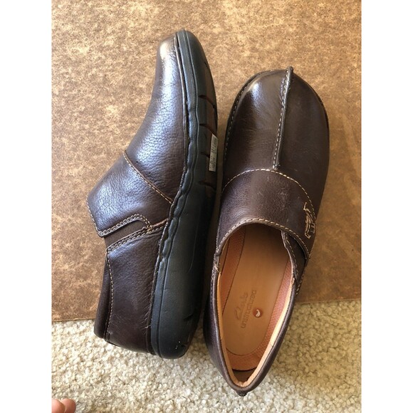 Clarks unstructured Un.Loop Brown  6.5 New Shoes - Picture 1 of 4